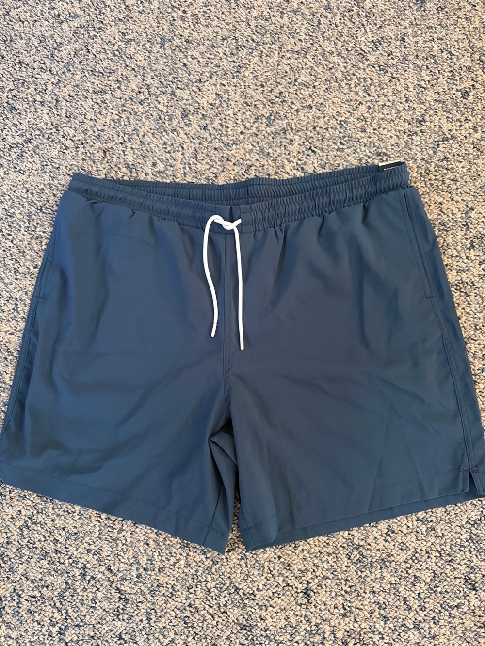 Abercrombie & Fitch Navy Athletic Drawstring Shorts